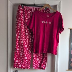 Adonna Pink Pajama Top